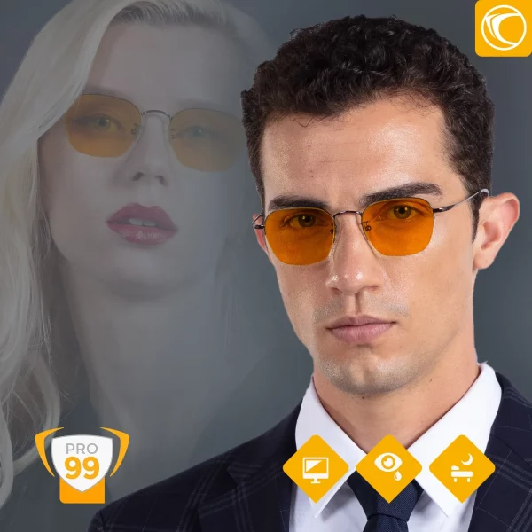 Lunettes PRiSMA – KAHLA PRO99 anti-lumière bleue – KL709 – Image 6