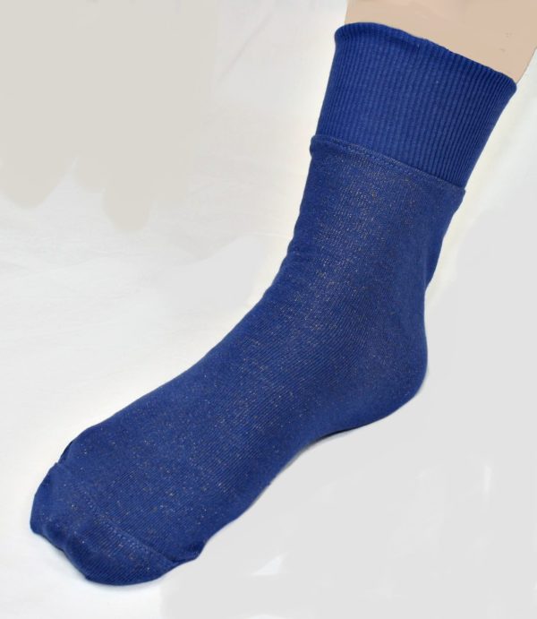 Chaussettes de protection en tissu sweat-​shirt coton biologique avec fil argenté 25dB à 3.5GHz – Image 3