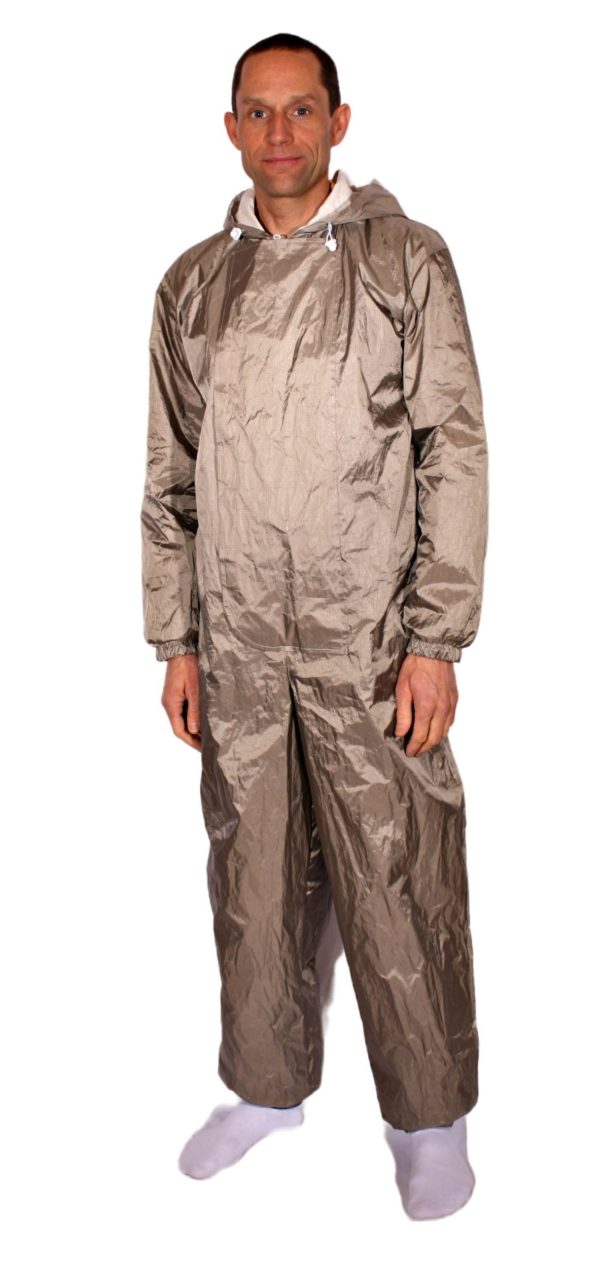 Complet de protection contre les ondes pour dames et hommes Extreme Safe 82dB à 3.5GHz polyester, cuivre et nickel – Image 5