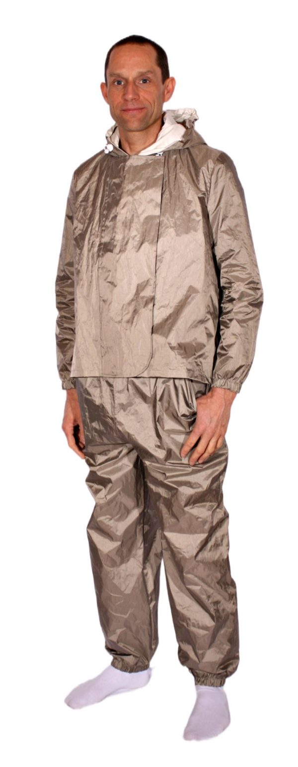 Combinaison Extreme Safe 2 pièces - Pantalon et haut 82dB à 3.5GHz Polyester, cuivre et nickel – Image 2
