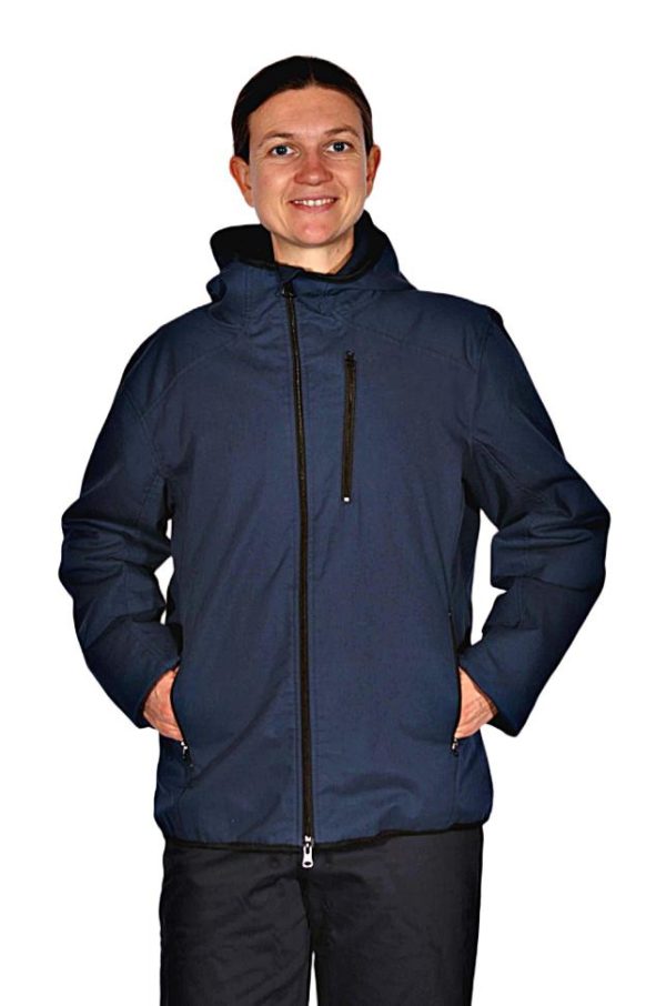 Veste pour femmes et hommes Tissu extérieur en coton bio hydrofuge, doublure : High Safe 50dB à 5G (3.5GHz) – Image 2