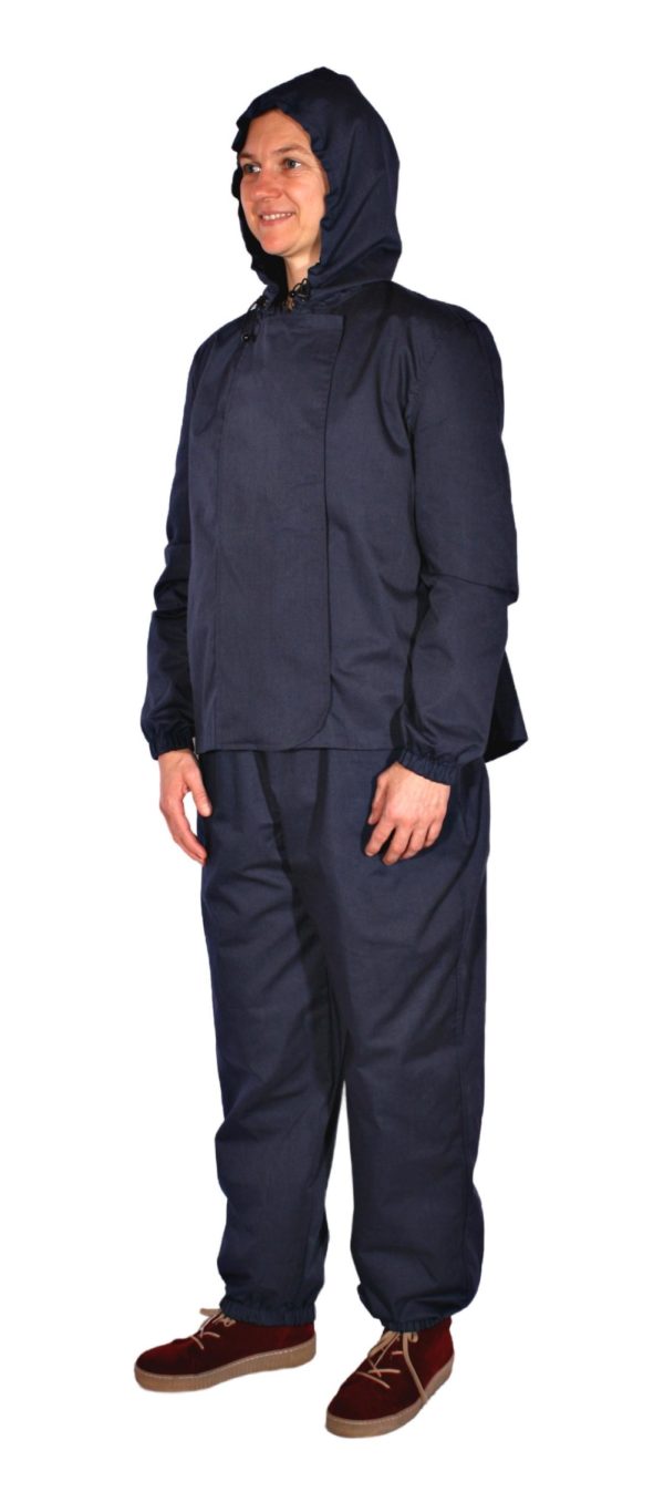 Combinaison de protection (overall) 2 pièces avec capuche - coton, polyester et acier inoxydable 37dB à 3,5GHz – Image 2