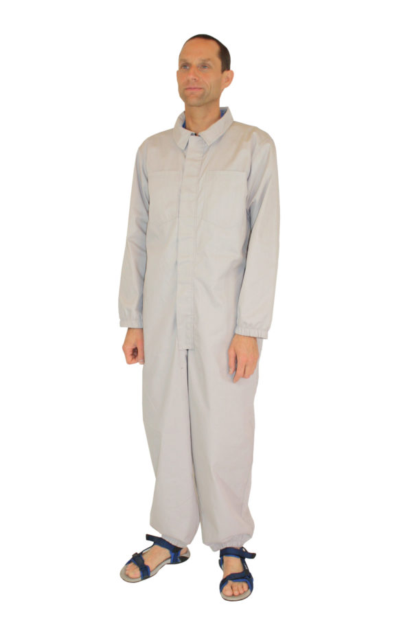 Combinaison de protection (overall) pour hommes - coton, polyester et acier inoxydable 37dB à 3,5GHz