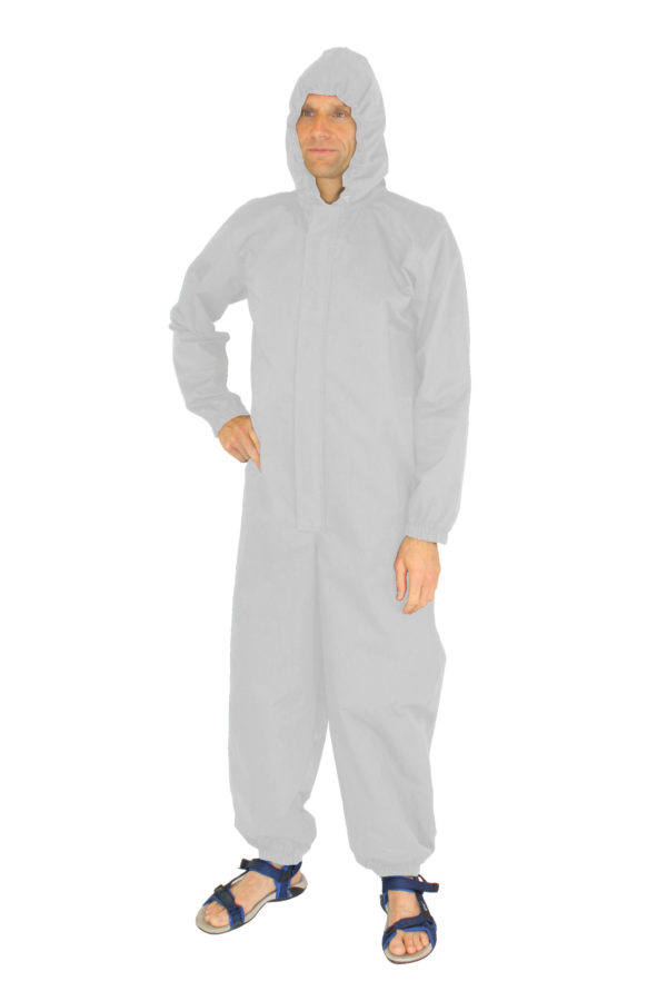 Combinaison de protection (overall) pour hommes avec capuche - coton, polyester et acier inoxydable 37dB à 3,5GHz