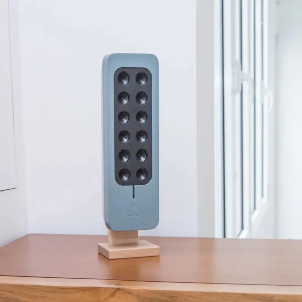 Ioniseur et purificateur d’air TEQOYA 200 – argile bleue – Image 6