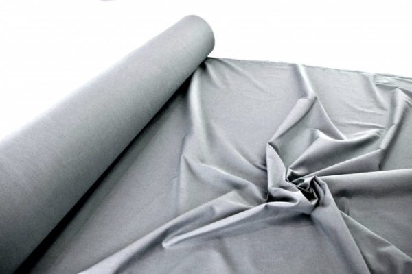 Rideau en fil d'acier inoxydable gris clair Prix par 1m2 - min. deux m2 37dB à 3.5GHz