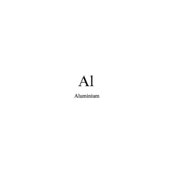 Electrode Aluminium Al