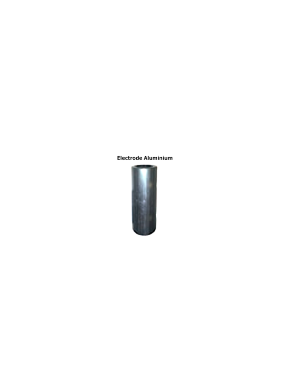 Electrode ALUMINIUM précipitateur