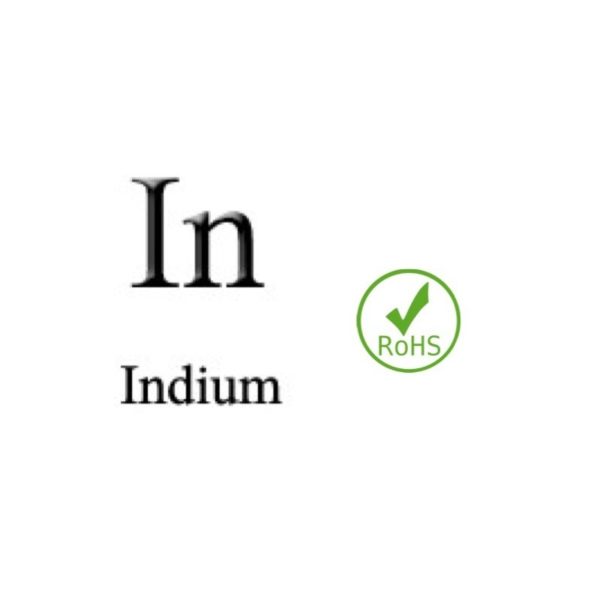 Electrode Indium, In