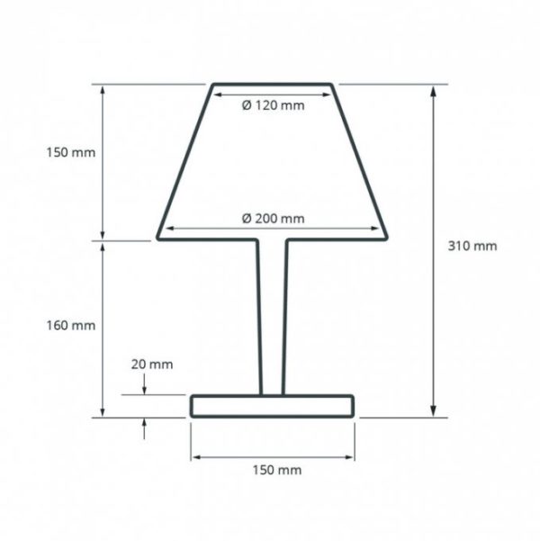 Lampe de table blindée, bois de hêtre, 31cm prise suisse crème – Image 5