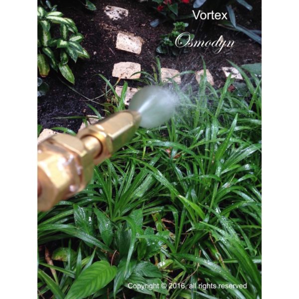 Lance d'arrosage d'eau à vortex Cuivre Or 24c.