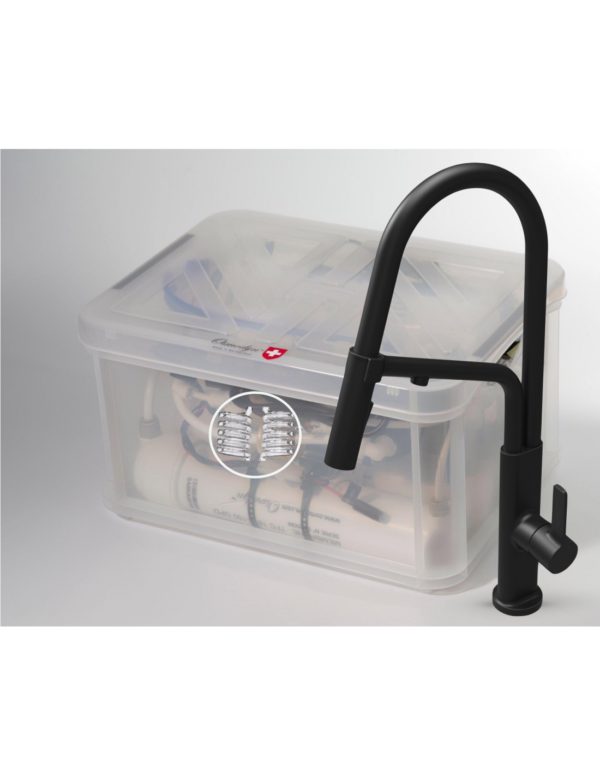 Osmoseur ELIXIR rob 3 voies douchette Chef Black