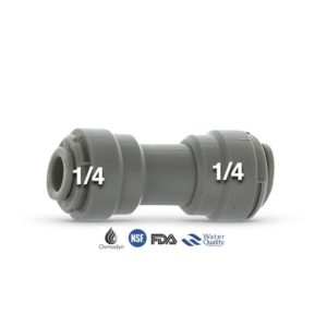 Union droite 1/4" 1/4"