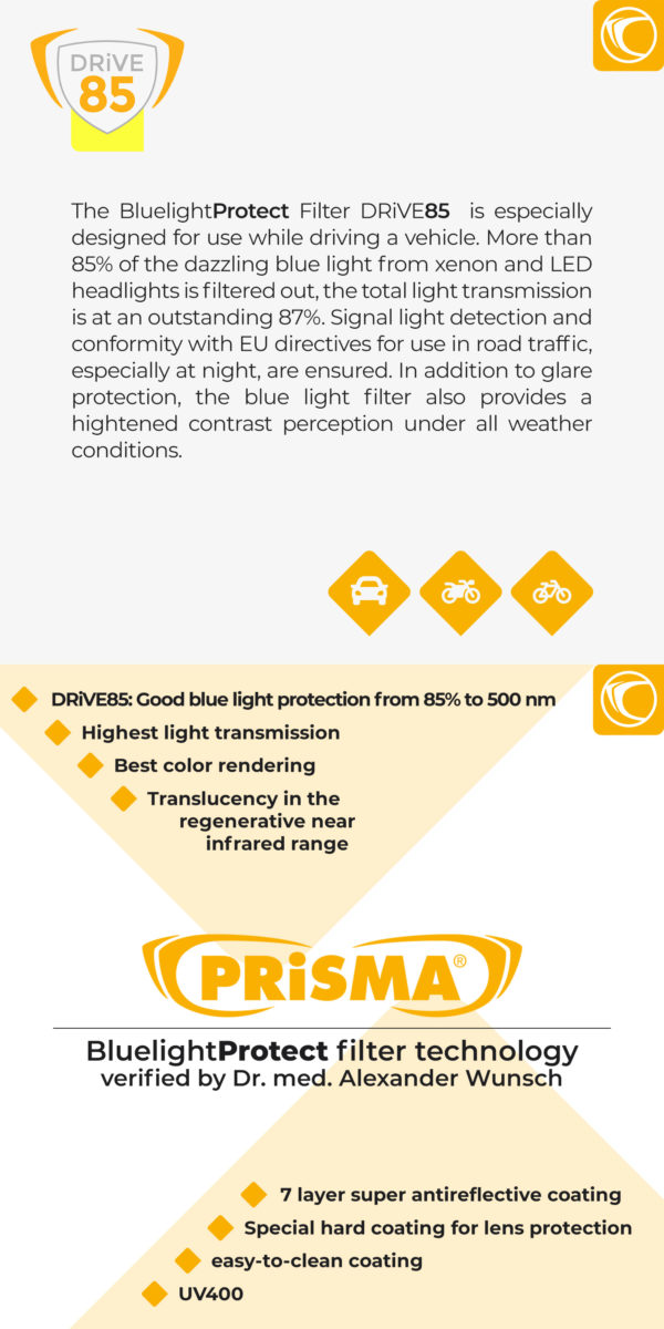 PRiSMA WiESBADEN DRiVE85 lunettes de conduite Jour&Nuit - WB923D – Image 3