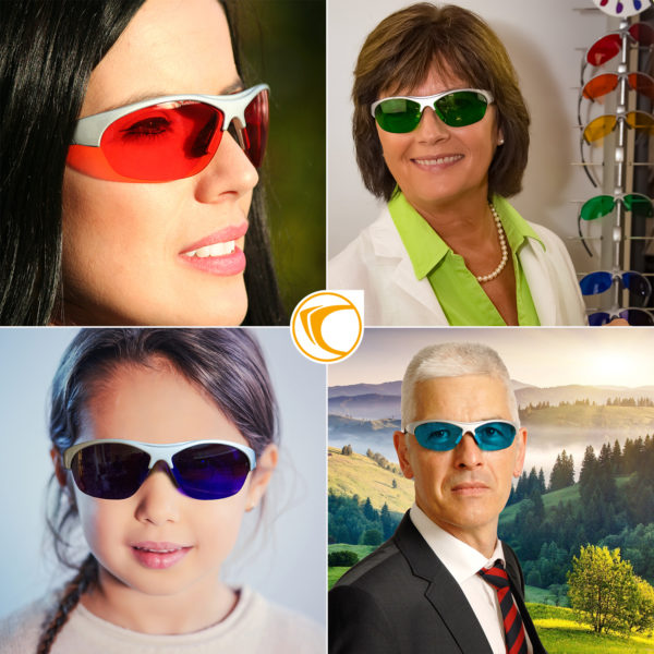 Ensemble de lunettes de couleur SpektroChrom avec 12 paires de lunettes de couleur dans une boîte de présentation exclusive - DT12K – Image 5