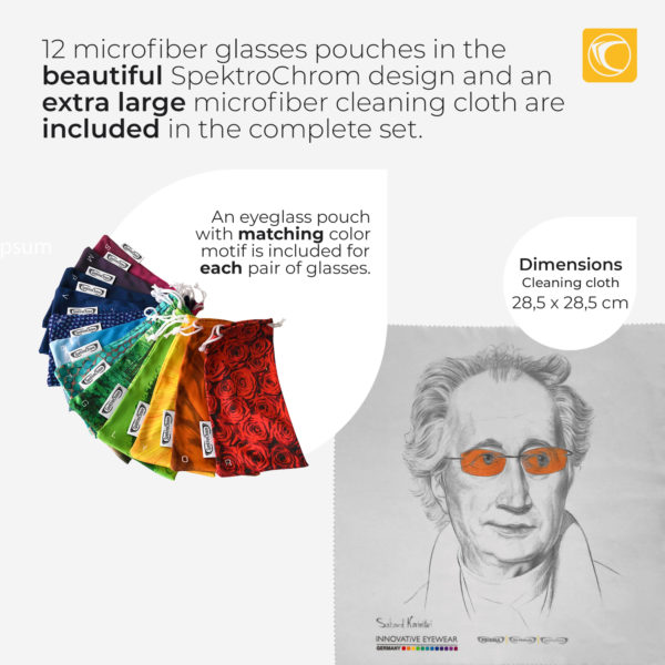 Ensemble de lunettes de couleur SpektroChrom avec 12 paires de lunettes de couleur dans une boîte de présentation exclusive - DT12K – Image 7