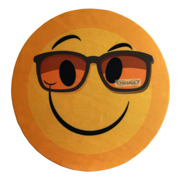 Microfibres Nettoyage des lunettes, tissu de verre, tissu de nettoyage - motif: Heureux
