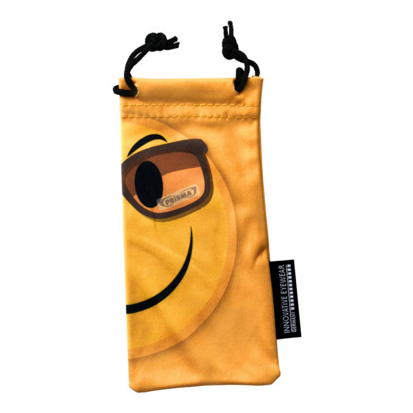 Poche en microfibres, sac à lunettes - motif: Happy – Image 2