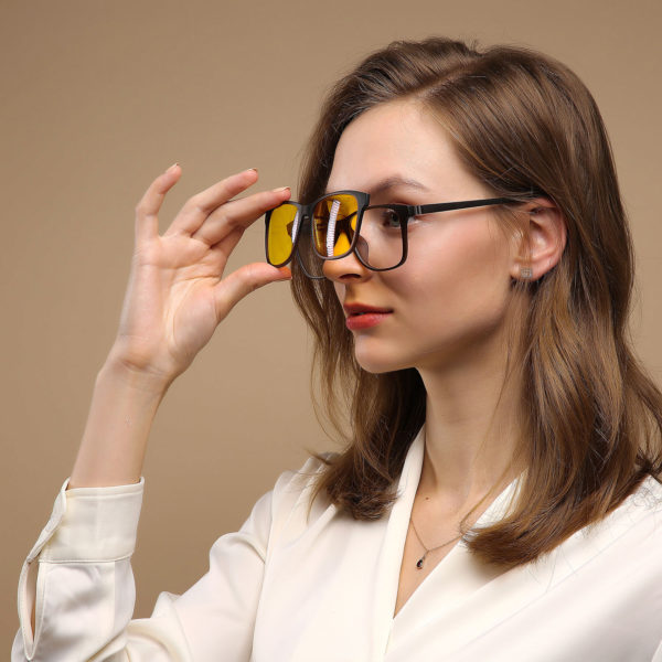 Lunettes filtrantes bleues VARiA1 - avec filtre frontal magnétique - BluelightProtect LiTE - VA1704 – Image 10