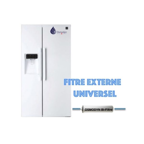 Filtre universel externe réfrigérateur américain